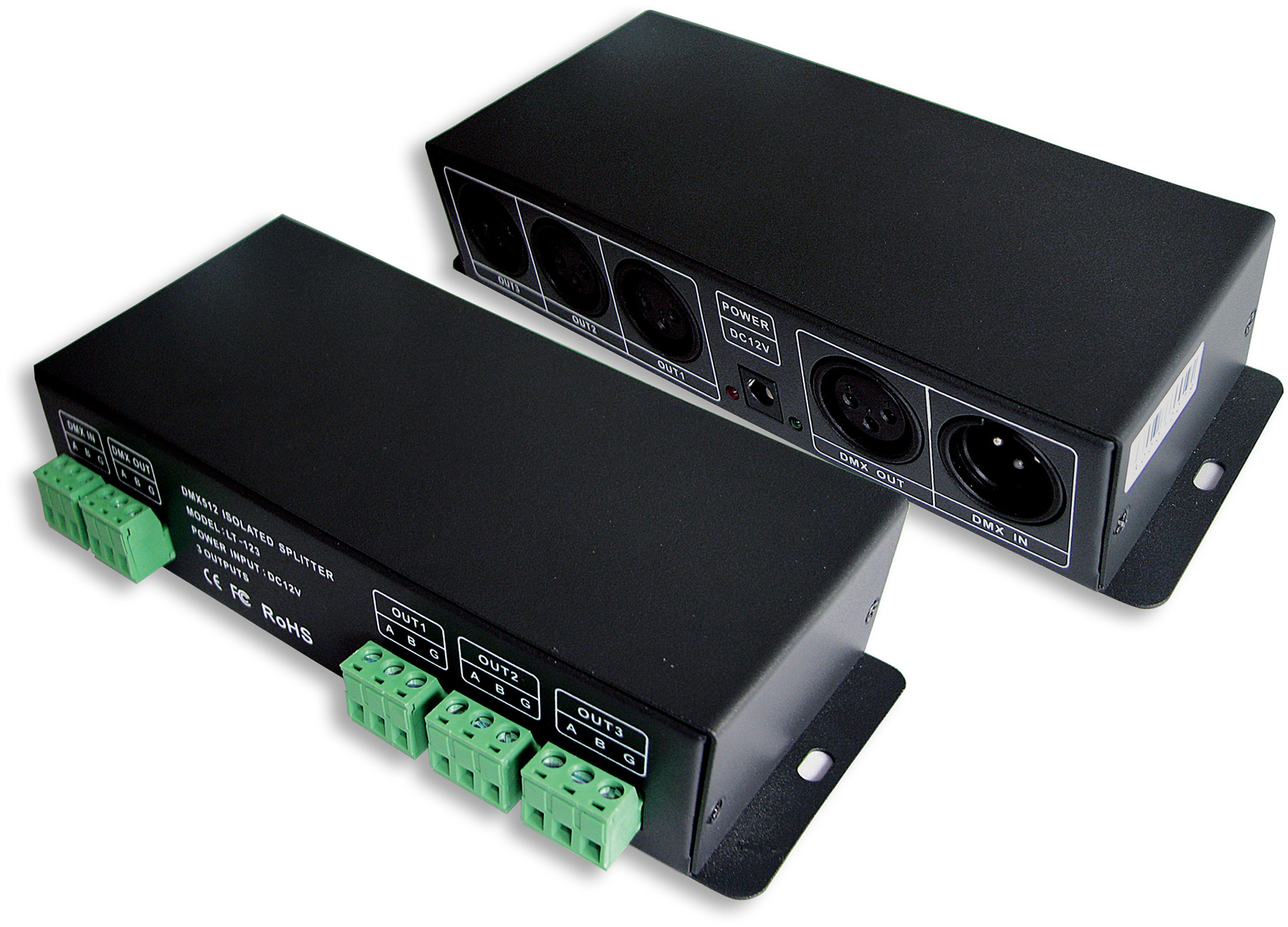 Signal Amplifier Controllers LTECH DMX / RGB / WWCW Signal Amplifier Controllers LTECH DMX / RGB / WWCW